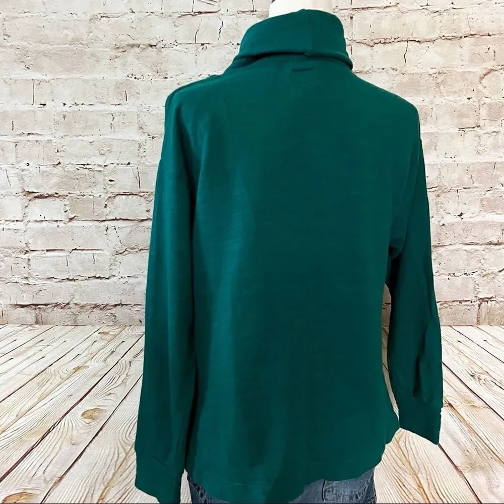 J. Crew vintage fleece reimagined pullover top sweatshirt